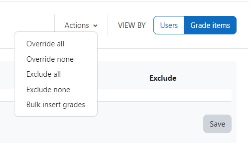 Moodle 4.1 - Check out the new Single view grade report