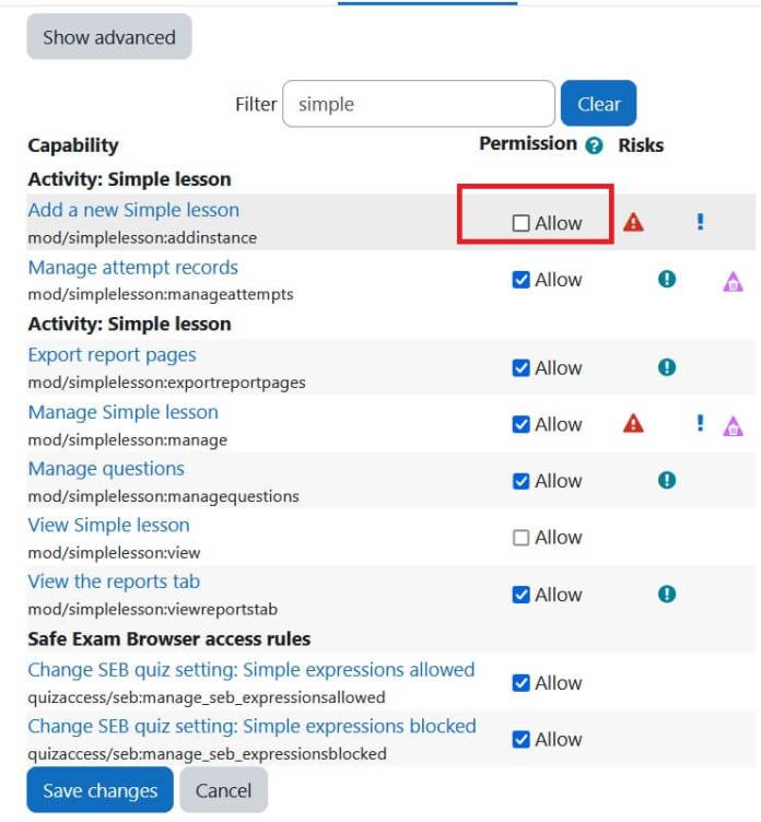 Moodle Administrators - How to disable new activities without disabling plugin