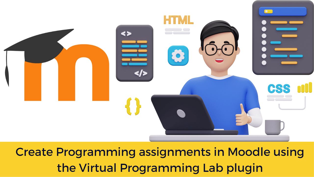 Create Programming assignments in Moodle using the Virtual Programming Lab plugin